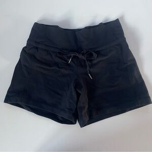 lululemon athletica High Waist Black Shorts
